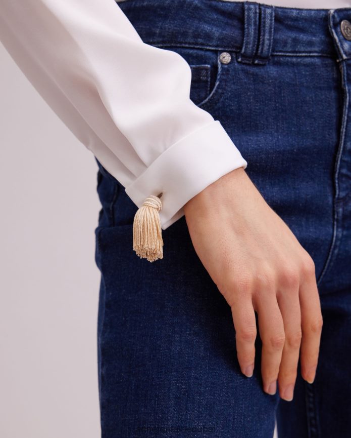 مُكَمِّلات عبد اللطيف Anne Fontaine نحيف أزرار أكمام Artisa أزرار أكمام ذات هامش طبيعي أنيق T622DL572