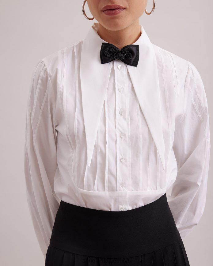 مُكَمِّلات عبد اللطيف Anne Fontaine نحيف قلادة جيمس بووتي قابلة للتعديل أسود T622DL505