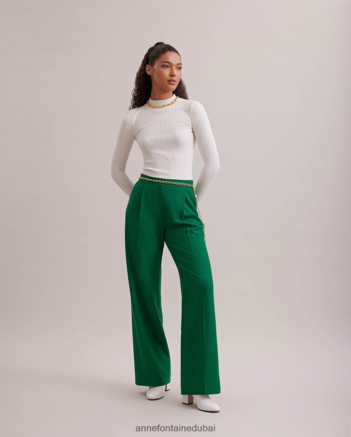 مُكَمِّلات عبد اللطيف Anne Fontaine نحيف حزام جوديل قابل للتعديل حزام سلسلة الارتباط ذهب T622DL675