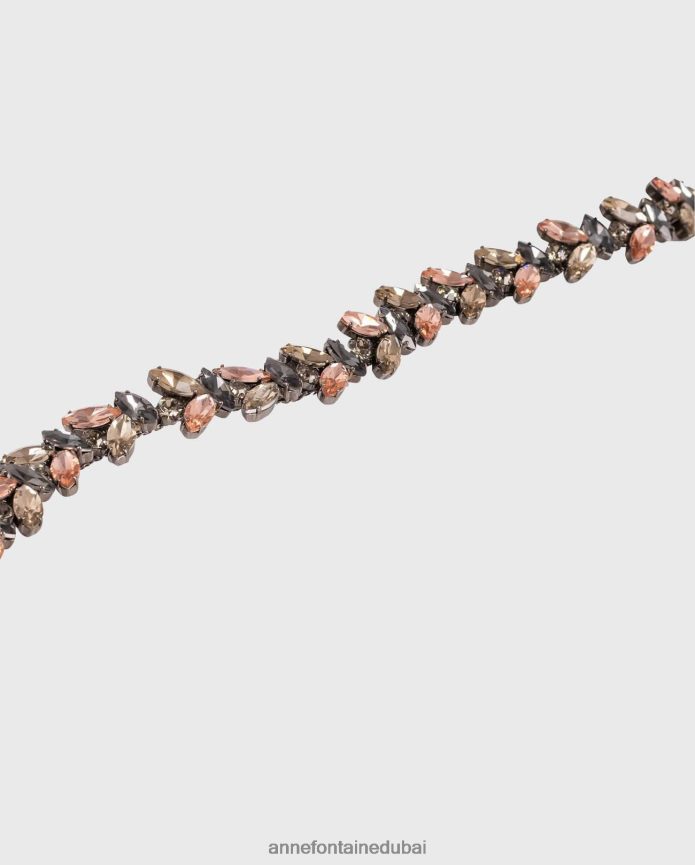 مُكَمِّلات عبد اللطيف Anne Fontaine نحيف حزام نيفو سموكي ستون قابل للتعديل أنيق T622DL678