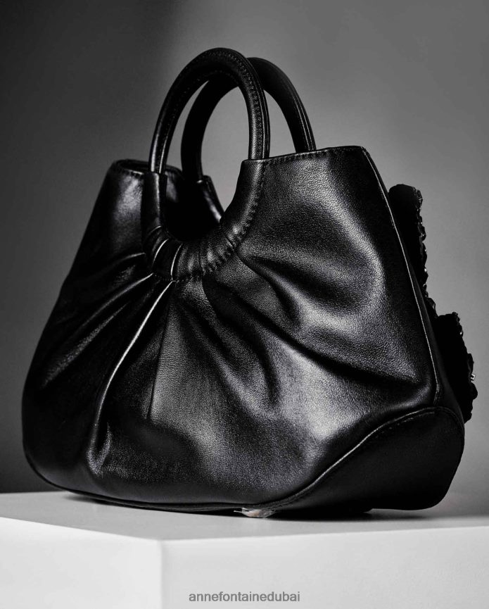 أكياس عبد اللطيف Anne Fontaine نحيف حقيبة يد سكارليت ستار جيت بمقبض علوي وحقيبة يد مميزة أنيق T622DL696