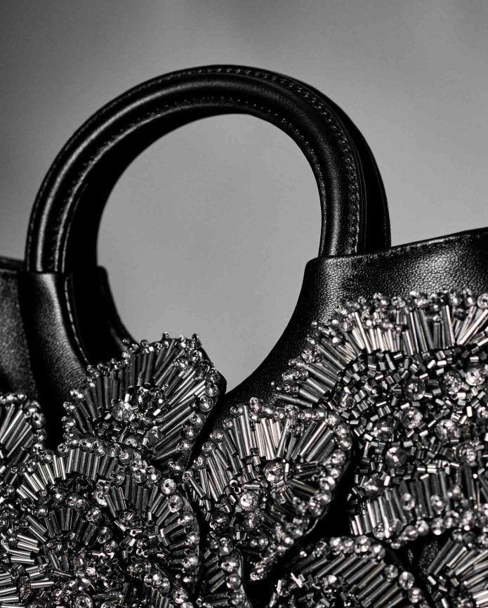 أكياس عبد اللطيف Anne Fontaine نحيف حقيبة يد تحمل توقيع سكارليت ستار نيزك زهري T622DL698